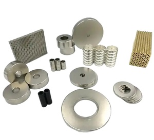 強力なNeo N35 N52エレベーターギアレスモーター磁気リング形状発電機ネオジム工業用リング磁石 - Product Image 5