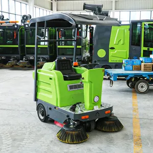 Industrial Outdoor/Street Small Floor Clean Sweeper Road Cleaning Machine Battery Electric Ride On Floor Sweeper