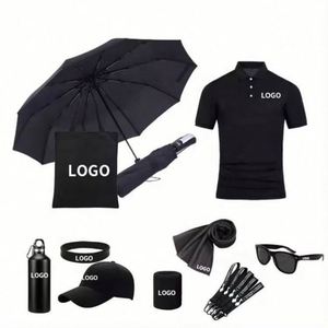 Ensemble Cadeau d'Affaires Promotionnel : T-shirt, Tasse, Sac, Chaussettes, Bouteille d'Eau, Gobelet Isotherme, Casquette avec Logo Personnalisé, Logo d'Entreprise - Product Image 6