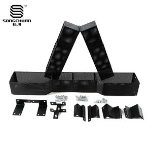 Panier de rangement universel pour voiturette de golf EZGO TXT RXV ClubCar DS Pioneer YMH, design de console centrale pliable - Product Image 4