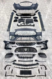 Kit carrosserie en promotion pour <span class=keywords><strong>Mercedes</strong></span> Benz <span class=keywords><strong>Classe</strong></span> C W206 2022+ version Sport, mise à niveau style AMG635, pare-chocs avant - Product Image 5