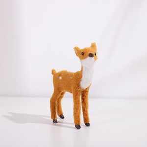 Simulación Animal Sika ciervo simulación alce modelo piel animales hogar tienda adornos decoración <span class=keywords><strong>de</strong></span> Navidad Accesorios - Product Image 2