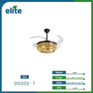 Moderne 5-bladige Plafondventilator Met Dimbare Abs & Acryl Lamp Body Dc Motor 110V/220V Afstandsbediening Voor Woonkamer Interieur - Product Image 1