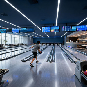Centre de <span class=keywords><strong>bowling</strong></span> moderne, équipement de <span class=keywords><strong>bowling</strong></span> SunEye à vendre, aire de jeux intérieure, <span class=keywords><strong>parc</strong></span> d'attractions - Product Image 3
