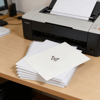 Papier de transfert par sublimation Topjlh A4/A3 2026, imprimable jet d'encre, autocollants temporaires imperméables DIY, vente en gros pour fêtes