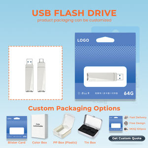 Unidad Flash USB 3.0 Tipo-C de Doble Interfaz Metálica de Alta Velocidad 2026, <span class=keywords><strong>32GB</strong></span>/64GB/128GB OTG para Teléfono, iPhone, <span class=keywords><strong>MacBook</strong></span>, Laptop, Tablet - Product Image 5