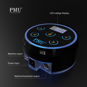 Portatile Mini rotondo per la macchina del tatuaggio PMU banca ha condotto la luce arcobaleno alimentazione permanente funzione artista forniture per il tatuaggio - Product Image 4