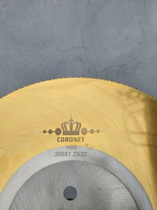 Hoja de sierra de acero de alta velocidad M2 con revestimiento de TiN dorado para corte de tuberías de acero - Product Image 5