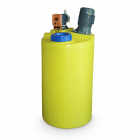 Agitateur de réservoir de peinture QILEE, capacité 1000 L, puissance 0,37 kW, multi-tension (220V/380V/440V), mélange automatique de produits chimiques