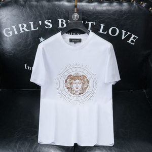T-shirt en coton à manches courtes, shorts d'été, vêtements pour hommes, t-shirt pour hommes - Product Image 6