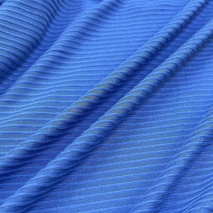 Tela Elástica de Spandex 2x2, Resistente, Popular al por Mayor, Tela de Canalé con Spandex para Chaquetas y Abrigos - Product Image 5