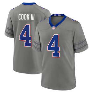 Jersey Nickel Buffalo 2026 Kustom, Seragam Sepak Bola Amerika Jahitan Bordir, Pakaian Olahraga Remaja - Product Image 2