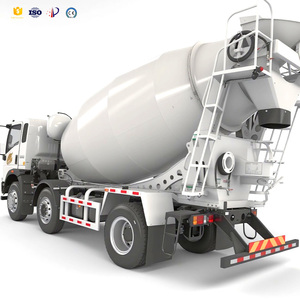 Camión Mezclador de Concreto de <span class=keywords><strong>3</strong></span> <span class=keywords><strong>Ejes</strong></span>, 8m3, 10m3, 12m3, Mezclador con Tanque de Diésel y Bomba para Obras de Construcción - Product Image 6
