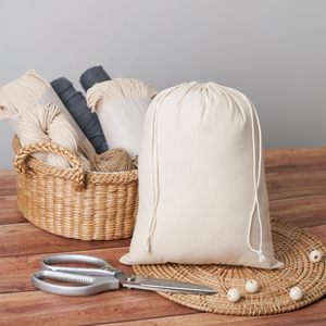 Wholesale Customization Jewelry Packing Fabric Drawstring <b>Bag</b> Cotton Drawstring <b>Bag</b> Small Drawstring Pouch <b>Bag</b> - Product Image 4