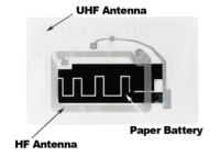Etiqueta Sensora de Datos de Temperatura RFID NFC Inteligente con Diseño Mini Impermeable/Resistente a la Intemperie