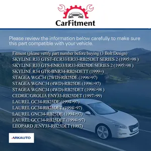 Bobina de encendido de alto rendimiento, para Nissan SKYLINE R33 R34 STAGEA CEDRIC GROLIA RB25DET RB26DETT, 22448-25U00 2244825U00 MCP1330