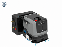 Nouveau robot laveur de sols commercial autonome C2 AI à batterie, machine de nettoyage robotisée industrielle pour