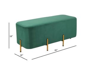 Tabouret Rembourré Rectangle Repose-Pieds Moderne <span class=keywords><strong>En</strong></span> <span class=keywords><strong>Fer</strong></span> Forgé pour Salon Couloir Chambre Canapé Usine <span class=keywords><strong>En</strong></span> Gros - Product Image 6