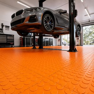 Dalles de sol modulaires en PVC robustes de 6 mm, antidérapantes, étanches, à clipser, modernes, pour garage, lavage de voitures, centre commercial, parc, design graphique - Product Image 4