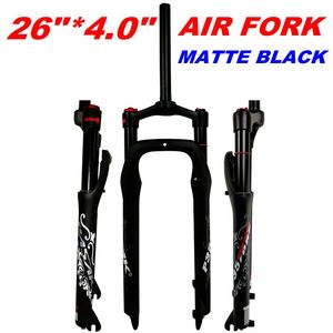 Neige 26 pouces vtt VTT fourche graisse vélo Air gaz verrouillage <span class=keywords><strong>Suspension</strong></span> 4.0T pneu 135mm magnésium alliage d'aluminium frein à disque - Product Image 2