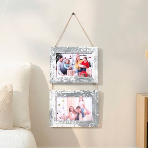 2 Cadres <span class=keywords><strong>Photo</strong></span> Vintage en Bois à Coller au Mur pour Garçons et Filles, Idéal pour Mur <span class=keywords><strong>Photo</strong></span> ou Galerie Murale - Product Image 5