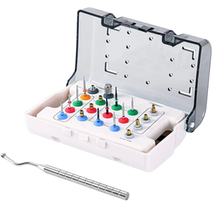 Kit de retrait de vis cassées pour implants dentaires, outil de réparation universel manuel en plastique, certifié CE par Blush Surgical - Product Image 1