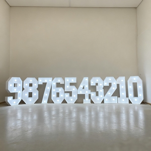 Letras LED Personalizadas de 4 y 5 Pies para Marquesinas, Ideales para Bodas y Publicidad, Diseño Independiente, Resistentes al Agua IP65, Luz Personalizada - Product Image 3
