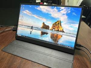 OP173BB จอภาพแบบพกพา17.3นิ้ว1080P LED สำหรับ PS3 PS4 Xbox NS เทคโนโลยีล่าสุด - Product Image 6