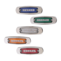 Feu de position latéral universel 12V 24V à 18 LED à défilement lumineux, clignotant dynamique multicolore pour camion et remorque