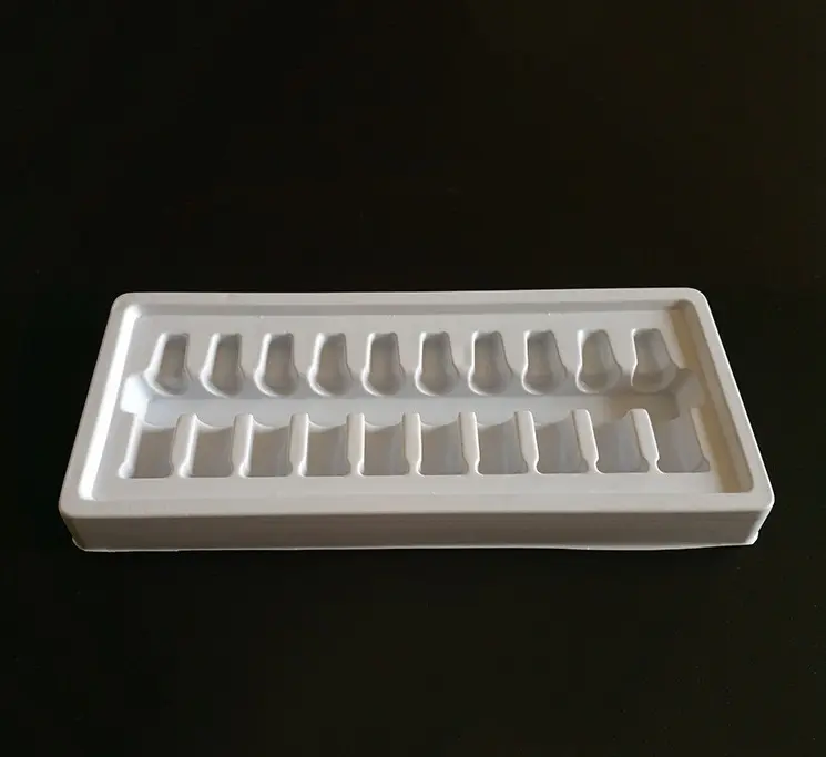 Blister tray plastic disposable biodegradable for food pharmacy blister pet pp food packing tray