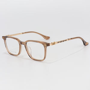 Gafas de Acetato de Marca de Lujo para Presbicia, Modelo 8293, Premium, Clásicas, Color Negro Transparente Gris, para Hombre y Mujer - Product Image 5