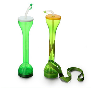 Vaso Personalizado de 500 ml con LED y Correa, Vaso de Plástico para Smoothies con Tapa y Pajita, para Fiestas, Hecho en Vietnam - Product Image 1