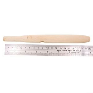 8 pouces en bois non peint Crayon Popper Leurres de surf en bois Bouchons flottants leurre de pêche en bois - Product Image 5