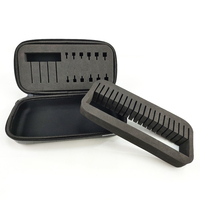 Étui de rangement portable en EVA avec fermeture éclair pour hameçons, antichoc, étanche, rigide, pour leurres de pêche, hameçons triples et paillettes, usage spécial