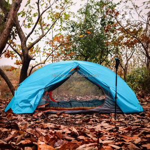 Tente de <span class=keywords><strong>camping</strong></span> imperméable à double couche pour la montagne, 1-2 personnes, 4 saisons, ultralégère, avec poteaux en aluminium, pour la randonnée - Product Image 2