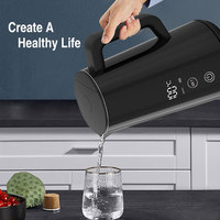 Bouilloire électrique intelligente 1,5 L avec écran tactile LED, contrôle de la température, WiFi, maintien au chaud, ébullition rapide, pour la maison