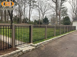 Porta d'ingresso con <span class=keywords><strong>giardino</strong></span> a Villa singola con Design scorrevole campanello chiamata chiave segreta password pannelli recinzione in lega di alluminio cancello - Product Image 4