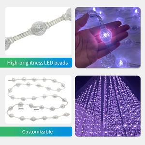 Boule lumineuse LED 3D avec contrôle DMX pour installation artistique immersive et exposition - Product Image 6