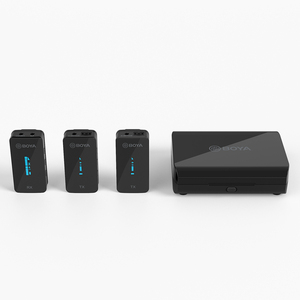 BOYA BY-XM6 Sans Fil Micro-cravate Sans Fil Revers Mic pour IPhone Android Caméra Enseignants Enregistrement Live Stream Entrevue - Product Image 5
