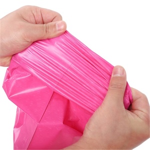 Bolsas de plástico para envíos postales, sobres de correo, color rosa, para mensajería, venta al por mayor, autoadhesivas - Product Image 4