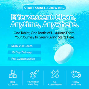 Saponette Solide per Mani, Detergente Schiumogeno Effervescente, Ingredienti Naturali, Portatile e Senza Acqua - Product Image 2