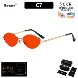 Gafas de Sol para Mujer Boyarn con Lentes UV400, Nuevo Modelo Unisex con Monturas Pequeñas, Venta al por Mayor, Lentes de Visión Nocturna para Hombre - Product Image 4