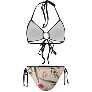 Shanhao 2025 один комплект бикини с принтом купальники для больших размеров Beachy Vibes комплект из 2 предметов из спандекса/нейлона - Product Image 5