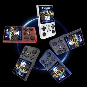 Consola de videojuegos portátil R36max de código abierto, sistema Linux, pantalla IPS de 4 pulgadas, reproductor de vídeo portátil de bolsillo, juegos de 64GB 128G - Product Image 2