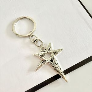 Nuevo Llavero Colgante Retro con Pentagrama y Ojo <span class=keywords><strong>del</strong></span> <span class=keywords><strong>Diablo</strong></span>, Estilo Vikingo Europeo y Americano, Accesorios para Mochila y Coche - Product Image 4