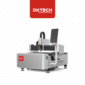 Máquina de corte láser de fibra CNC abierta de 1000W, mesa única, control Cypcut de 4 ejes, rieles de guía Hiwin, refrigeración por agua, compatible con DXF/PLT - Product Image 5