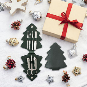 Ensemble de coupe-ongles en acier inoxydable durable sur le thème de Noël pour la <span class=keywords><strong>manucure</strong></span> des adultes - Product Image 1