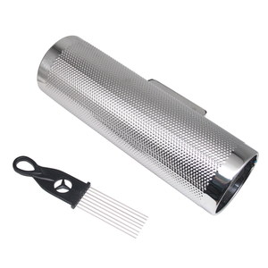 Guiro de Acero Inoxidable con Raspador de 12 Pulgadas, Instrumento de Percusión Latina para Música de Merengue, Salsa y <span class=keywords><strong>Bachata</strong></span> - Product Image 6