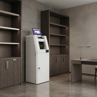 Système intelligent de collecte sécurisée d'espèces en libre-service pour hôtels et centres commerciaux, personnalisation OEM Jinrui CDM-9000A, distributeur de billets
