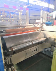 Waterproof Stretch Film Jumbo Roll Single-Sided Acrylic Adhesive PE <b>Material</b> for Machine Use in Carton Sealing - Product Image 6